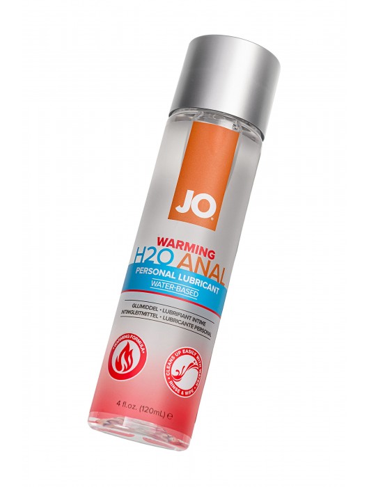 Анальный согревающий лубрикант на водной основе JO Anal H2O Warming - 120 мл. - System JO - купить с доставкой в Прокопьевске