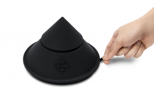 Конусный вибромассажер Cowgirl Cone с 2 насадками - CowGirl - купить с доставкой в Прокопьевске