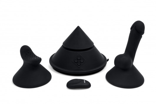 Конусный вибромассажер Cowgirl Cone с 2 насадками - CowGirl - купить с доставкой в Прокопьевске