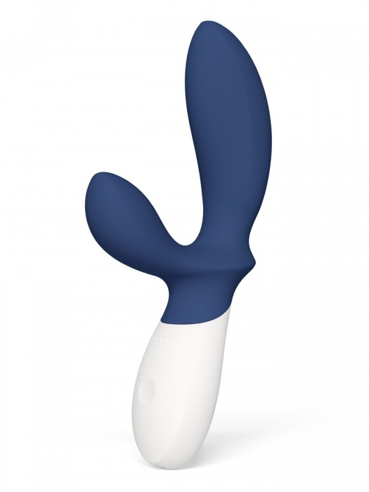 Синий вибромассажер простаты Lelo Loki Wave 2 - 19,6 см. - Lelo - в Прокопьевске купить с доставкой