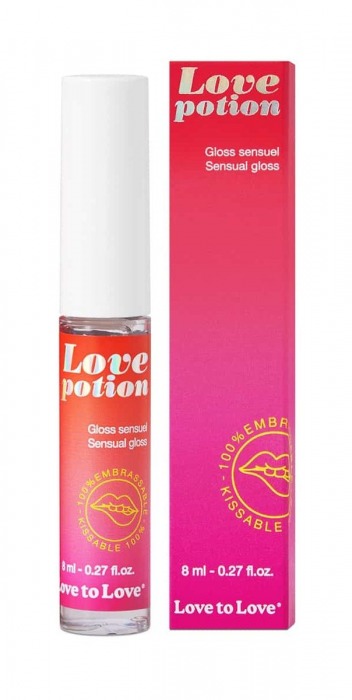 Возбуждающий блеск для губ Love Potion - 8 мл. - Love to Love - купить с доставкой в Прокопьевске