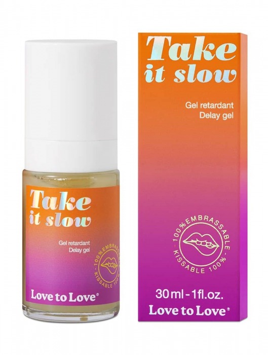 Пролонгирующий гель для мужчин Take It Slow - 30 мл. - Love to Love - купить с доставкой в Прокопьевске