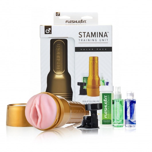 Набор для мастурбации Fleshlight Stamina Training Unit - Fleshlight - в Прокопьевске купить с доставкой