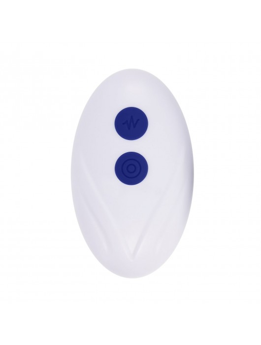 Синее эрекционное виброкольцо с клиторальной подушечкой и пультом ДУ Adjustable Fun Ring - Zero Tolerance - в Прокопьевске купить с доставкой