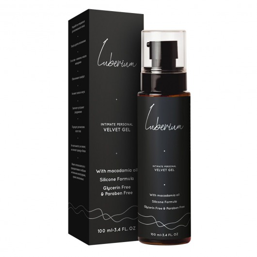 Интимный гель на силиконовой основе с маслом макадамии Luberium Velvel Gel - 100 мл. - Luberium - купить с доставкой в Прокопьевске