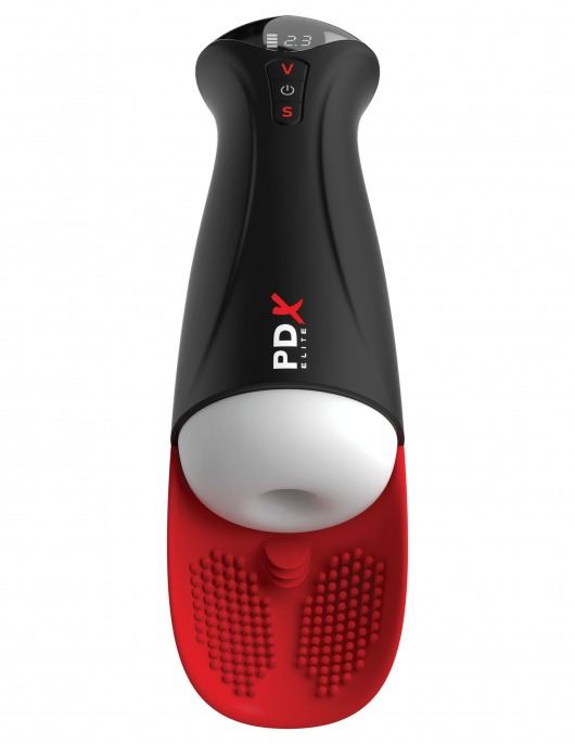 Мастурбатор в колбе с вибрацией Fuck-O-Matic Pro XL - Pipedream - в Прокопьевске купить с доставкой