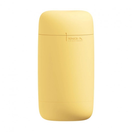 Желтый мастурбатор Tenga Puffy - Tenga - в Прокопьевске купить с доставкой