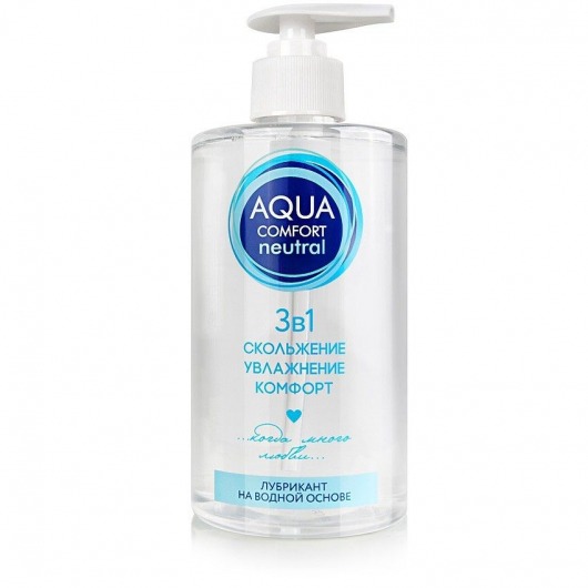 Лубрикант на водной основе Aqua Comfort Neutral - 440 гр. - Биоритм - купить с доставкой в Прокопьевске