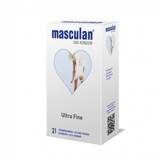 Особо тонкие презервативы Masculan Ultra Fine - 21 шт. - Masculan - купить с доставкой в Прокопьевске