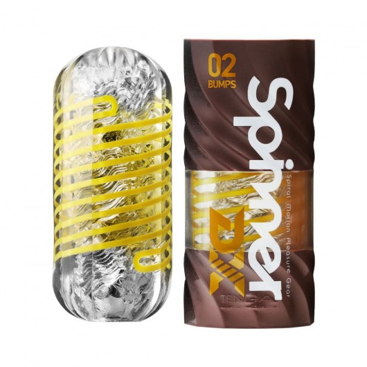 Мастурбатор Tenga Spinner DX 02 Bumps - Tenga - в Прокопьевске купить с доставкой