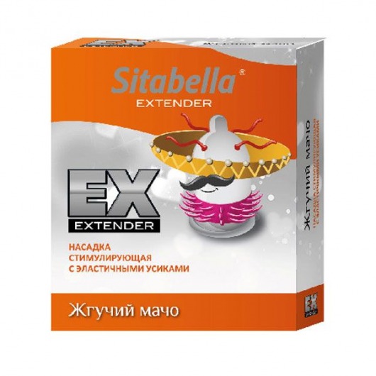 Стимулирующая насадка Sitabella Extender  Жгучий мачо - Sitabella - купить с доставкой в Прокопьевске