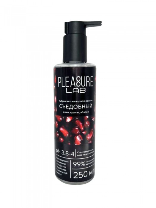 Лубрикант на водной основе Pleasure Lab с ароматом киви, граната и яблока - 250 мл. - Pleasure Lab - купить с доставкой в Прокопьевске