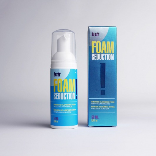Очищающая пенка для тела Foam Seduction - 50 мл. - INTT - купить с доставкой в Прокопьевске