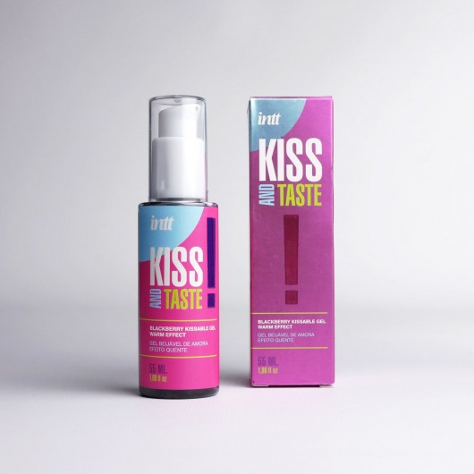 Массажный гель для тела Kiss and Taste - 55 мл. - INTT - купить с доставкой в Прокопьевске
