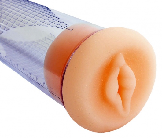 Телесный уплотнитель для вакуумной помпы в виде вагины - Boys of Toys - в Прокопьевске купить с доставкой