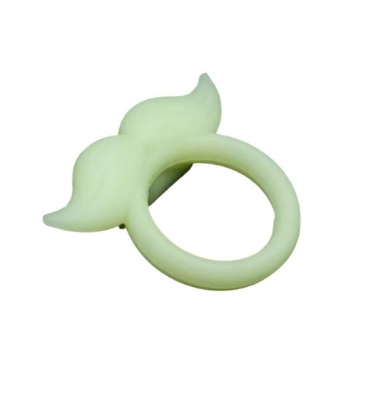 Люминесцентное эрекционное виброкольцо Hipster - Clara Morgane - в Прокопьевске купить с доставкой