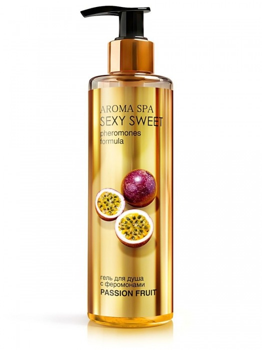 Гель для душа с феромонами и ароматом маракуйи Passion Fruit - 200 мл. -  - Магазин феромонов в Прокопьевске