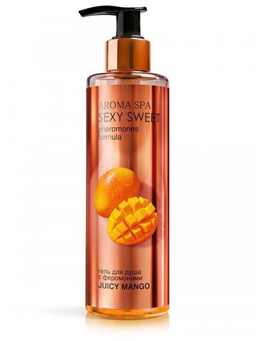 Гель для душа с феромонами и ароматом манго Juicy Mango - 200 мл. -  - Магазин феромонов в Прокопьевске