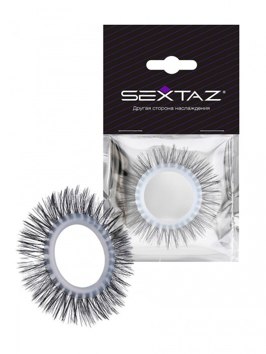 Круглое эрекционное кольцо с длинными «ресничками» - Sextaz - в Прокопьевске купить с доставкой