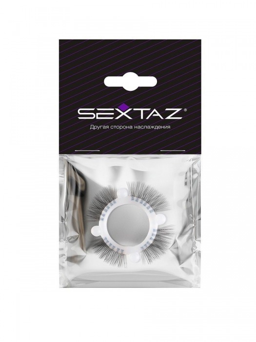 Эластичное кольцо с «ресничками» и 4 шариками - Sextaz - в Прокопьевске купить с доставкой