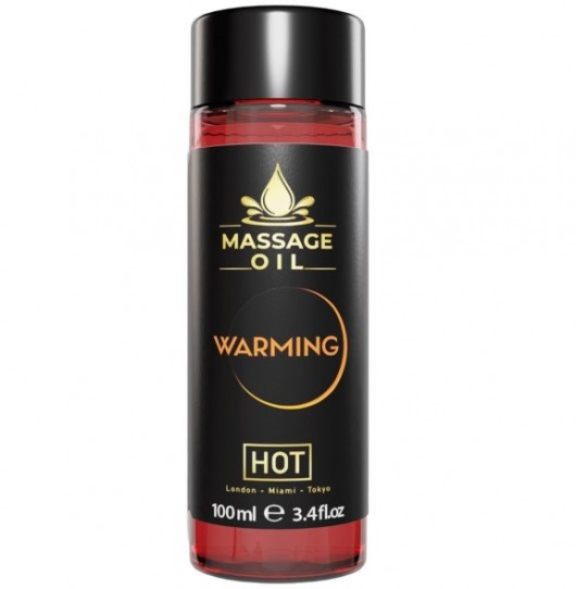 Массажное масло с согревающим эффектом Massage Oil Warming - 100 мл. - HOT - купить с доставкой в Прокопьевске