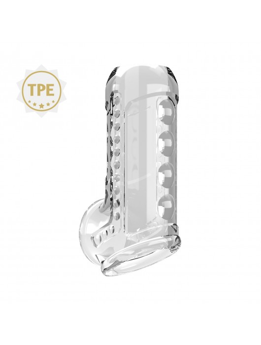 Прозрачная насадка на пенис Farrel - Baile - в Прокопьевске купить с доставкой