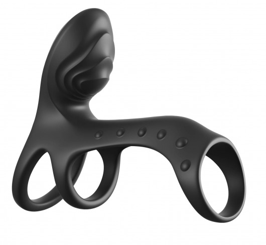 Черная насадка на пенис Ultimate Couples Cage Pro - Pipedream - в Прокопьевске купить с доставкой