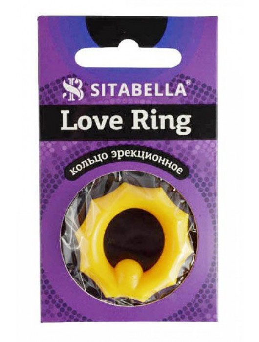 Цветное эрекционное кольцо Love Ring - Sitabella - в Прокопьевске купить с доставкой
