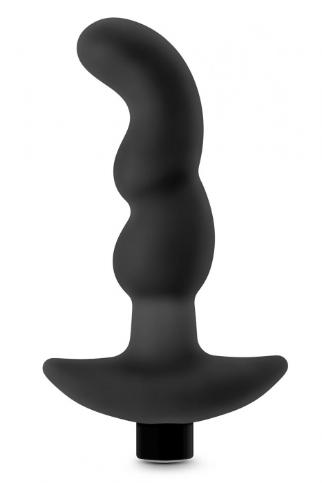 Черный вибромассажер простаты Prostate Massager 03 - 15,2 см. - Blush Novelties - в Прокопьевске купить с доставкой