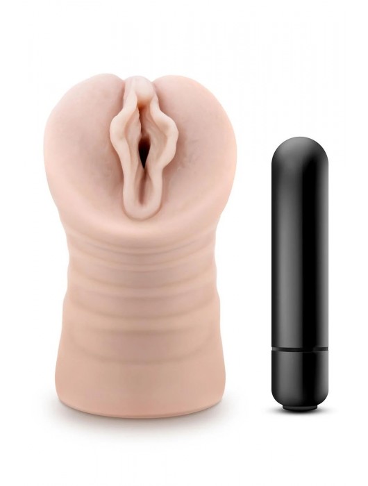 Телесный мастурбатор-вагина Destini - Blush Novelties - в Прокопьевске купить с доставкой