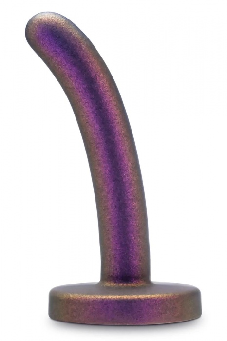 Фиолетовая насадка с гладкой поверхностью Surrender 4.75 Inch Beginner Pegging Dildo - 12 см. - Blush Novelties - купить с доставкой в Прокопьевске