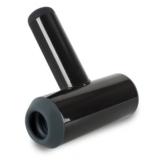 Черный мастурбатор с удобной ручкой Masturbator with 2 Functions - Orion - в Прокопьевске купить с доставкой