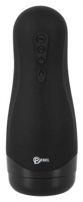 Черный вибромастурбатор с подогревом Masturbator with 3 Functions - Orion - в Прокопьевске купить с доставкой