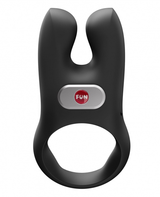 Черное эрекционное виброкольцо Nos - Fun Factory - в Прокопьевске купить с доставкой