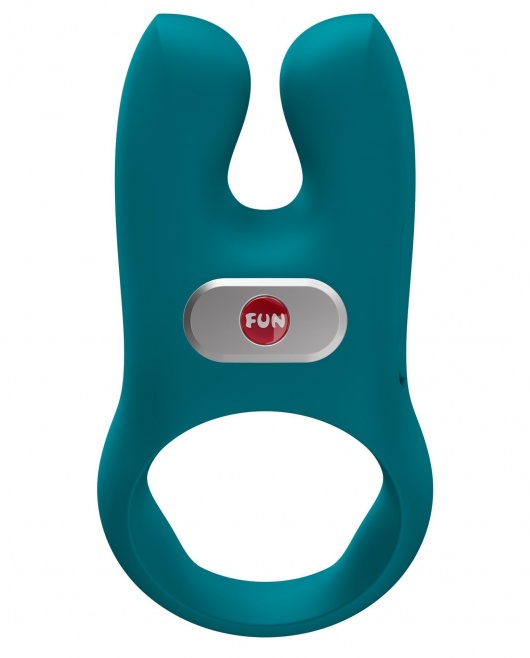 Зеленое эрекционное виброкольцо Nos - Fun Factory - в Прокопьевске купить с доставкой