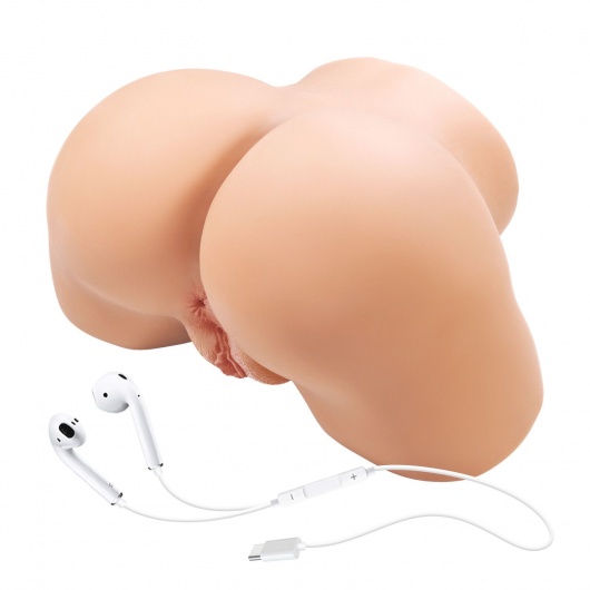 Телесный мастурбатор Olivia с 2 любовными отверстиями - Baile - в Прокопьевске купить с доставкой