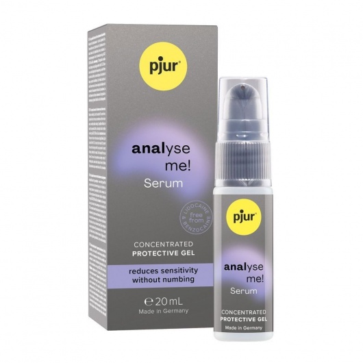 Расслабляющая анальная сыворотка pjur Analyse Me Serum - 20 мл. - Pjur - купить с доставкой в Прокопьевске