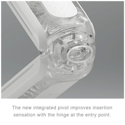 Белый мастурбатор FLIP 0 (ZERO) - Tenga - в Прокопьевске купить с доставкой