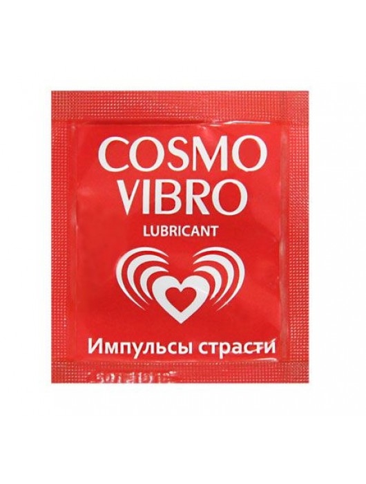 Пробник женского стимулирующего лубриканта на силиконовой основе Cosmo Vibro - 3 гр. - Биоритм - купить с доставкой в Прокопьевске