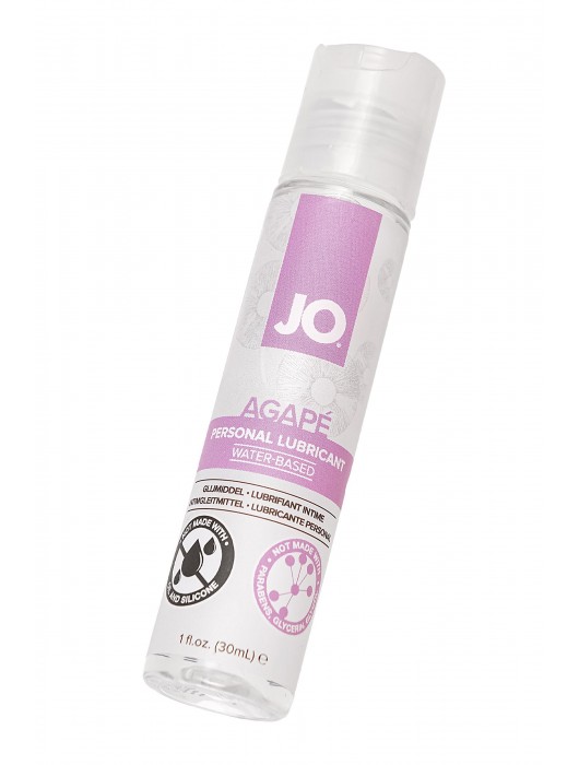Лубрикант на водной основе для женщин JO AGAPE ORIGINAL - 30 мл. - System JO - купить с доставкой в Прокопьевске