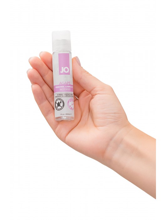Лубрикант на водной основе для женщин JO AGAPE ORIGINAL - 30 мл. - System JO - купить с доставкой в Прокопьевске