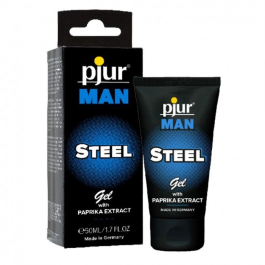 Эрекционный гель для пениса pjur MAN Steel Gel - 50 мл. - Pjur - купить с доставкой в Прокопьевске
