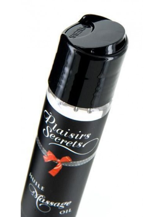 Массажное масло с ароматом кокоса Huile de Massage Gourmande Coco - 59 мл. - Plaisir Secret - купить с доставкой в Прокопьевске