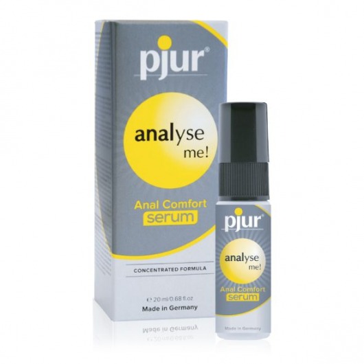 Анальный спрей pjur ANALYSE ME Serum - 20 мл. - Pjur - купить с доставкой в Прокопьевске