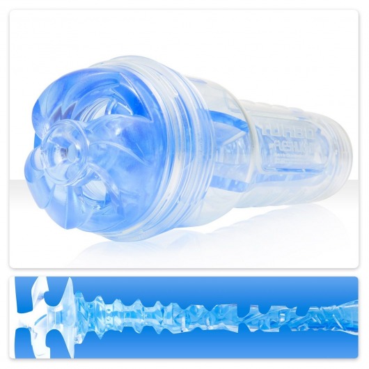 Мастурбатор Fleshlight Turbo - Trust Blue Ice - Fleshlight - в Прокопьевске купить с доставкой