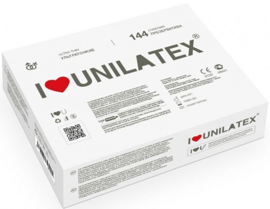 Ультратонкие презервативы Unilatex Ultra Thin - 144 шт. - Unilatex - купить с доставкой в Прокопьевске