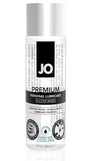 Охлаждающий лубрикант на силиконовой основе JO Personal Premium Lubricant Cooling - 60 мл. - System JO - купить с доставкой в Прокопьевске