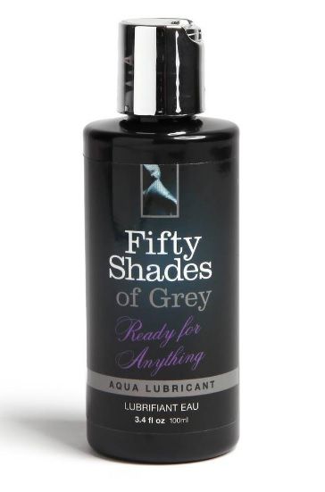 Лубрикант на водной основе Ready for Anything Aqua Lubricant - 100 мл. - Fifty Shades of Grey - купить с доставкой в Прокопьевске