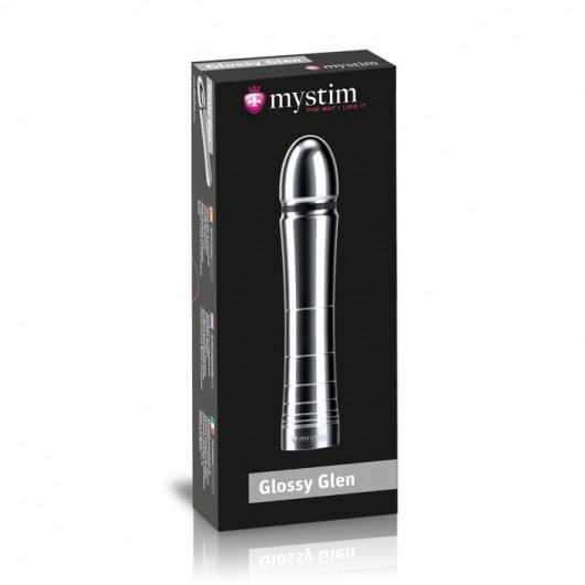 Фаллоимитатор для электростимуляции Glossy Glen Dildo - 14 см. - MyStim - купить с доставкой в Прокопьевске