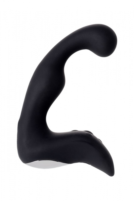 Чёрный изогнутый вибростимулятор простаты Erotist - Erotist Adult Toys - в Прокопьевске купить с доставкой